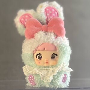Authentic Hi-toy Nommi Baby Sweetheart Bunny Frost Cream (Blue)